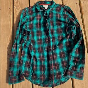 St. John's Bay plaid shirt